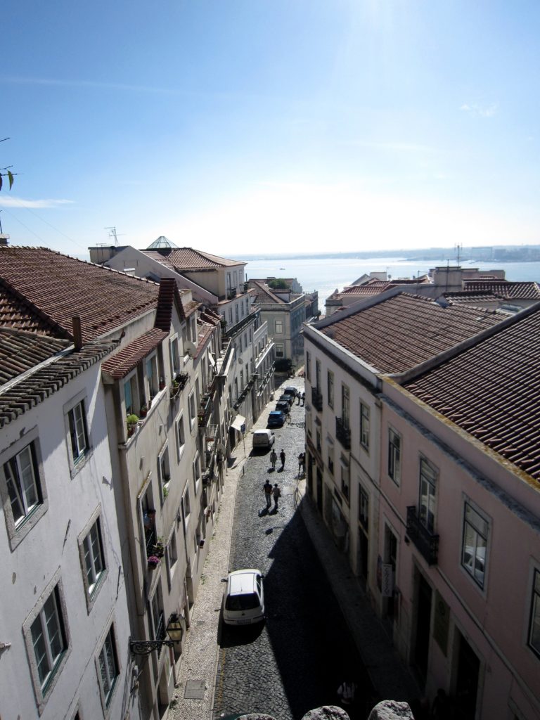 Vue Castelo de São Jorge