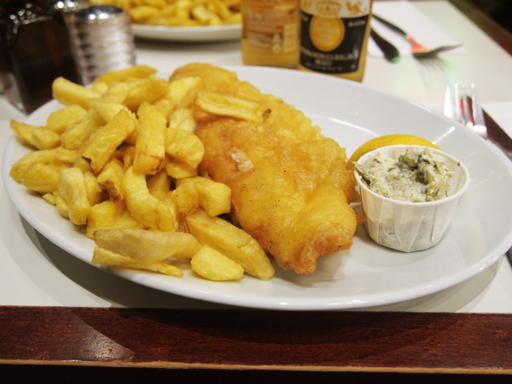 Fish and chips Londres