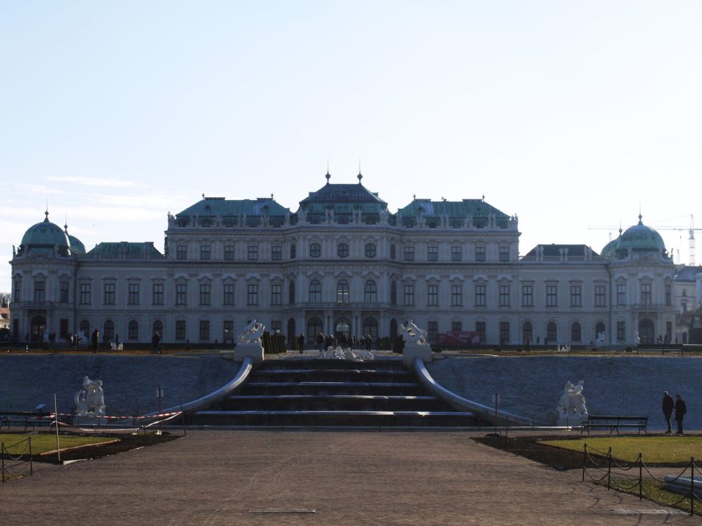 Belvedere façade Vienne