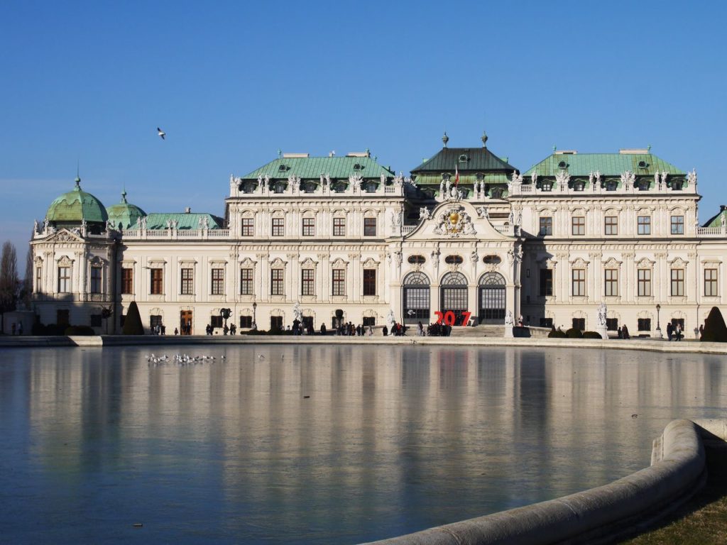 Belvedere façade sud Vienne