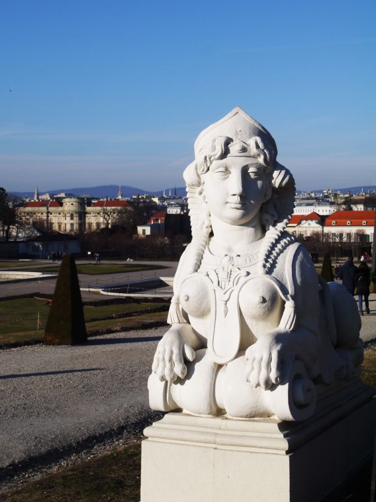 Belvedere sphinx Vienne