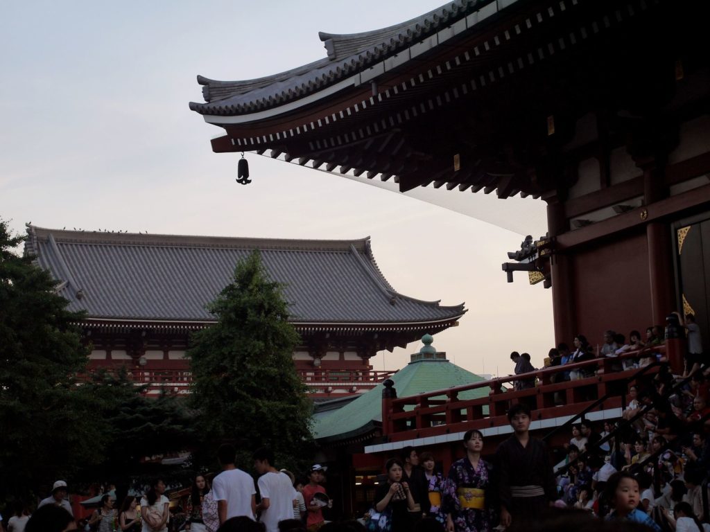 senso ji foule tokyo