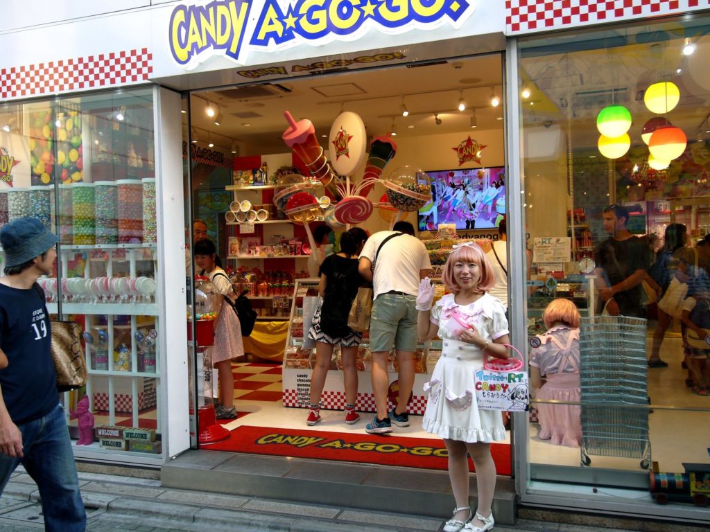 Harajuku Candy a gogo tokyo