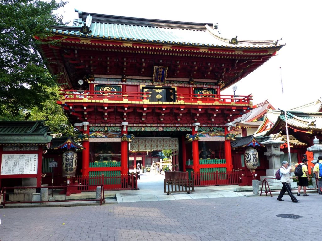 Kanda Myojin entrée tokyo