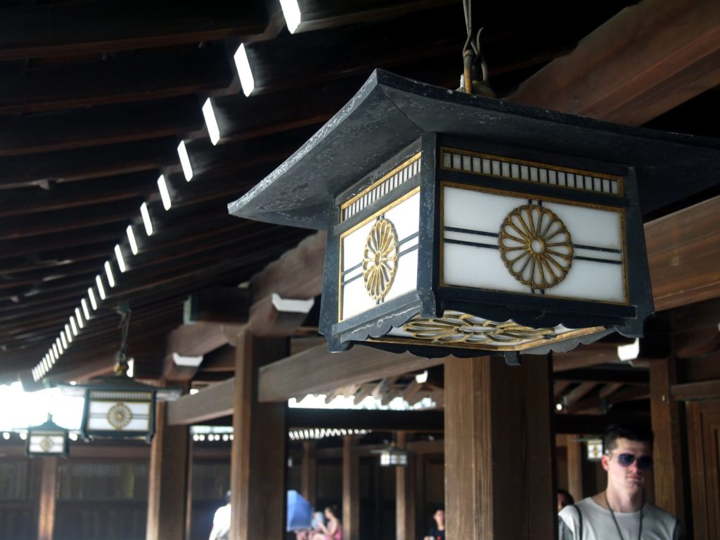 Lanterne Meiji-Jingu