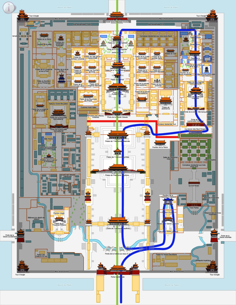 Plan cité interdite