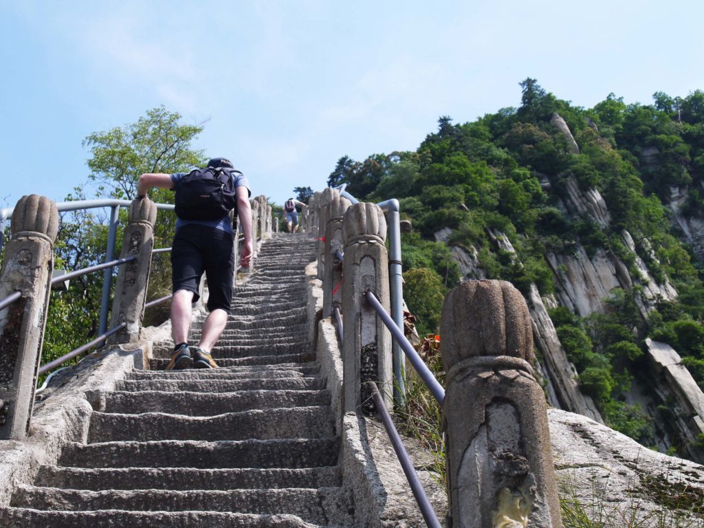 Hua shan pic nord pont dragon