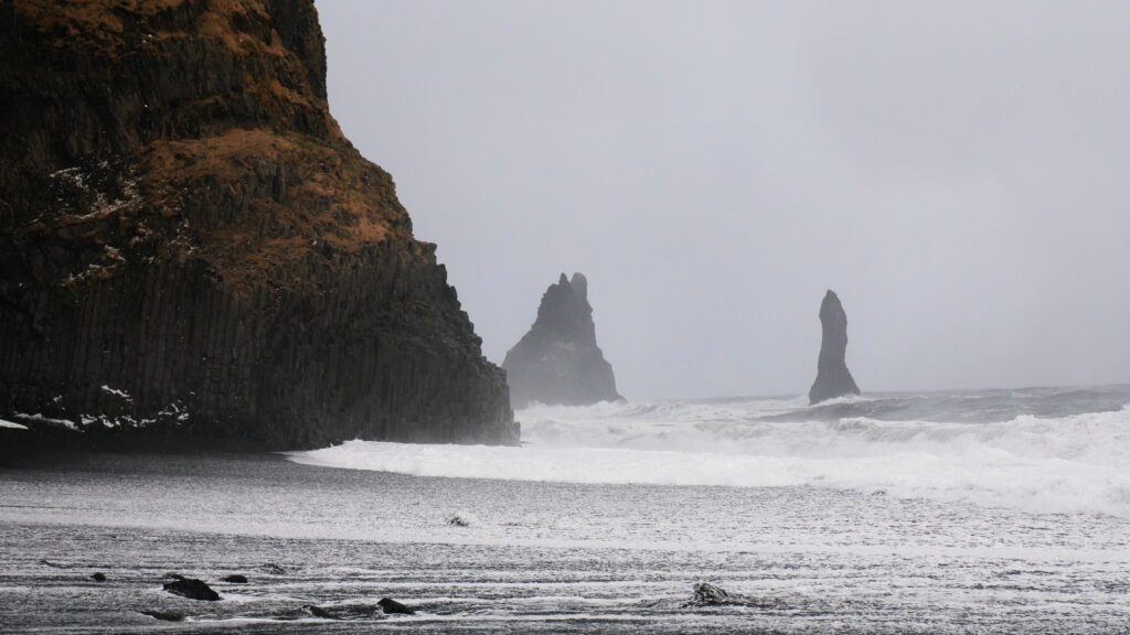 Halsanefshellir-plage