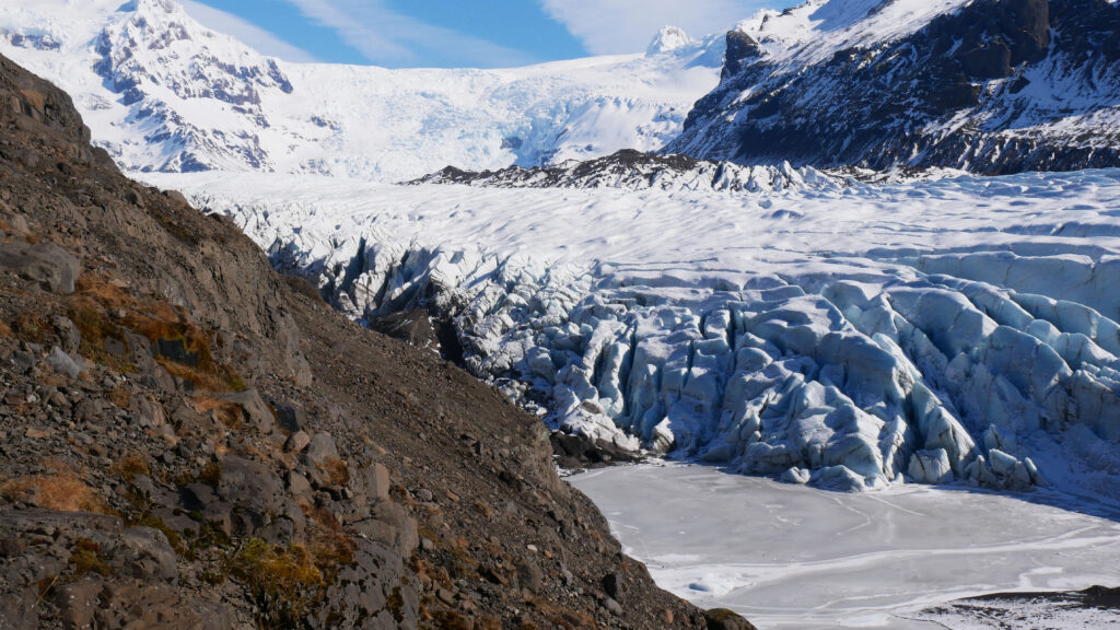 Svinafellsjokull-falaise