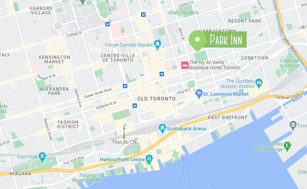 localisation-park-inn-toronto-ontario