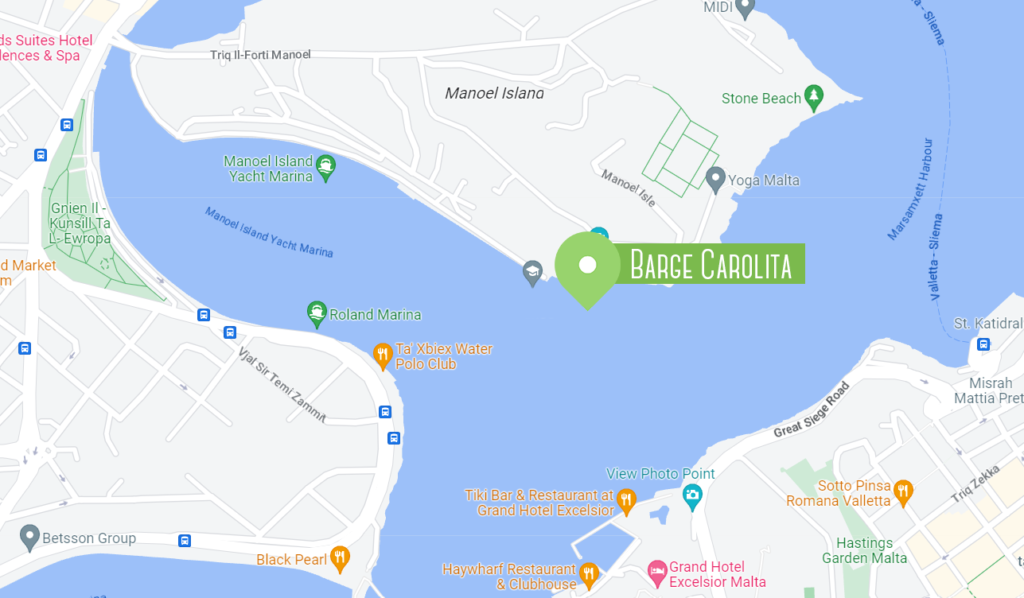 localisation-barge-carolita-malte