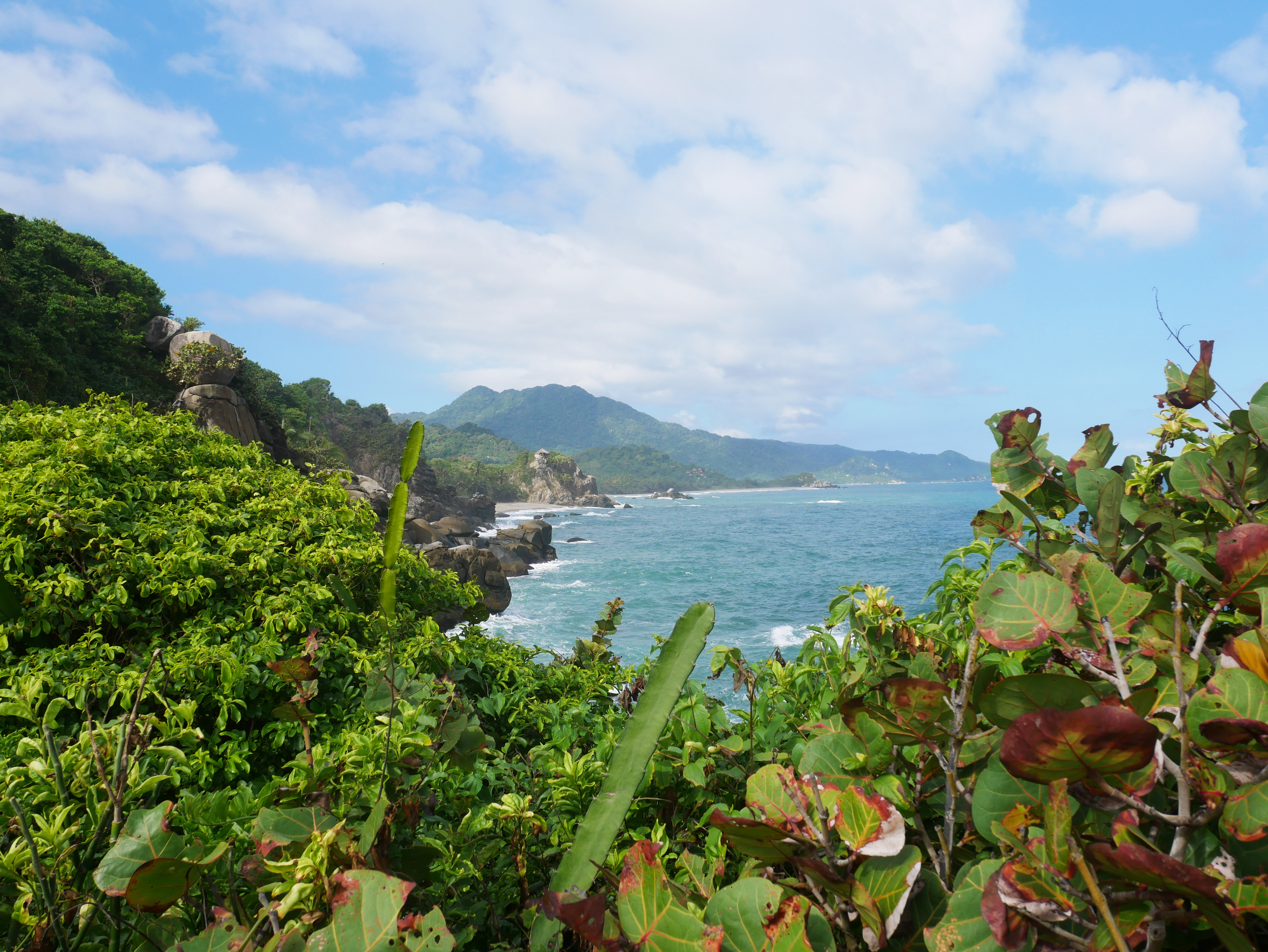 vue-plage-PNN-tayrona-caraibes